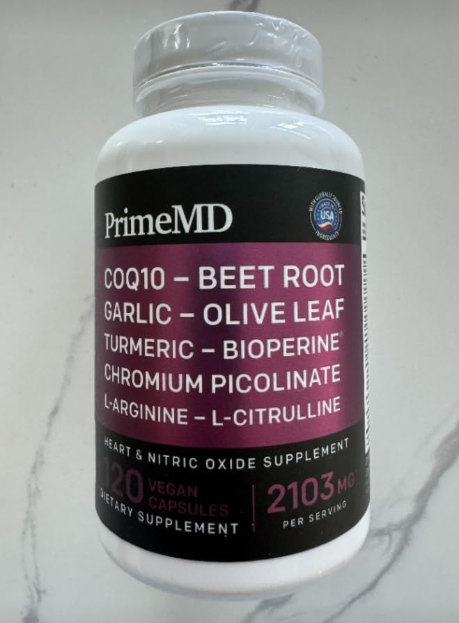 Liquid Collagen Biotin (2pk), Fadogia Tongkat Ali (1pk), and Nitric Oxide (1pk) Supplement Bundle - Potent Vitamins for Hair, Skin, Nails, Heart, Energy, & Testosterone Support - Non-GMO, Vegan - PrimeMD