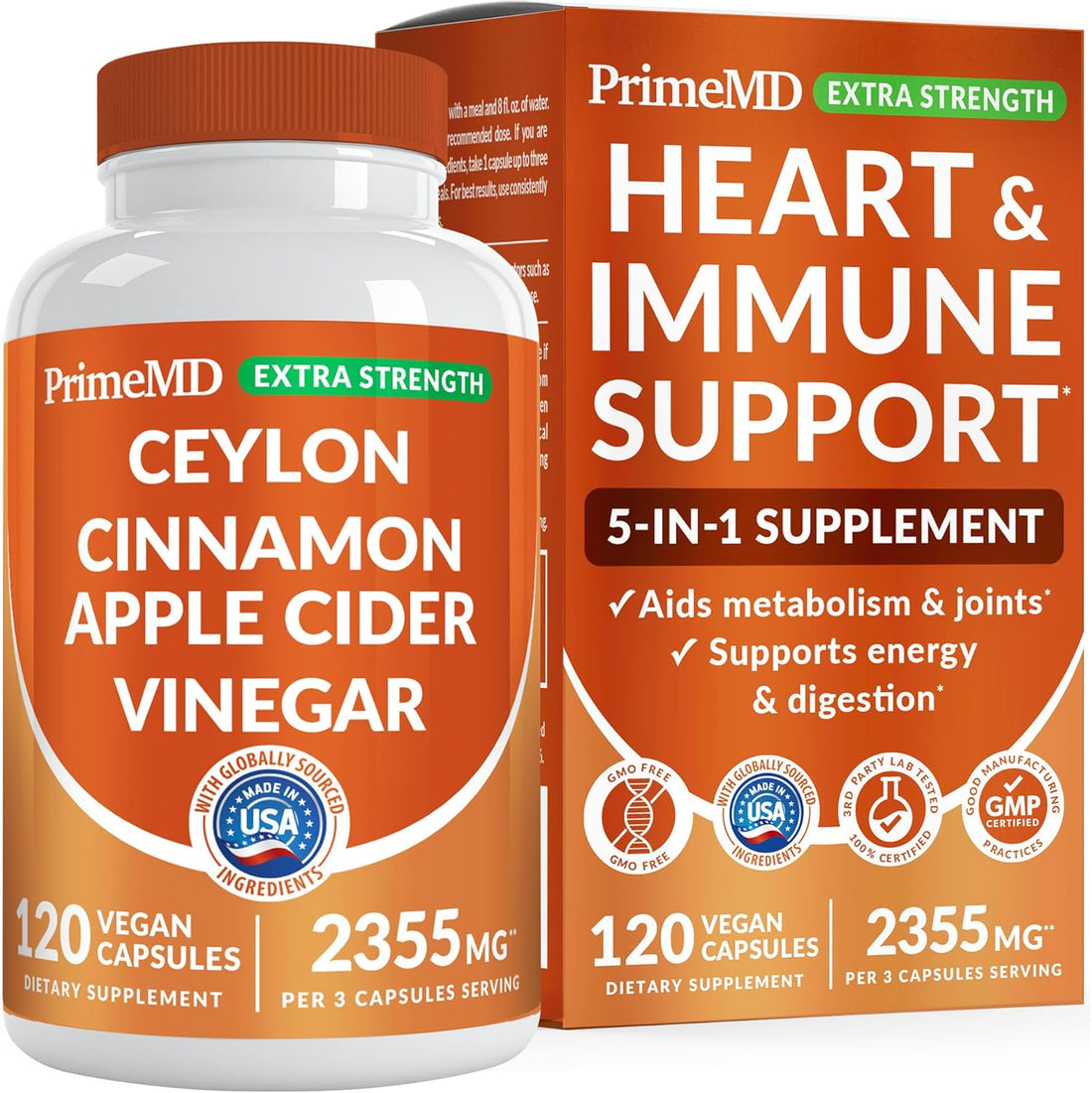 5-in-1 Ceylon Cinnamon Powder Extra Strength - PrimeMD