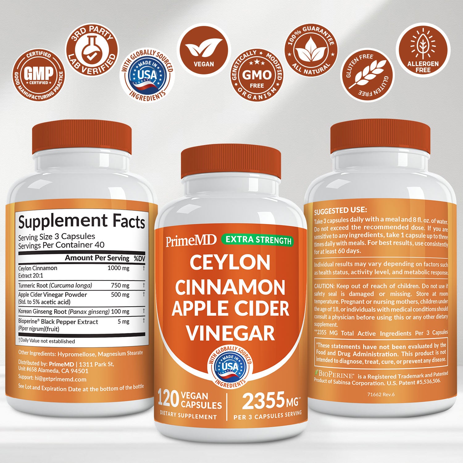 5-in-1 Ceylon Cinnamon Powder Extra Strength