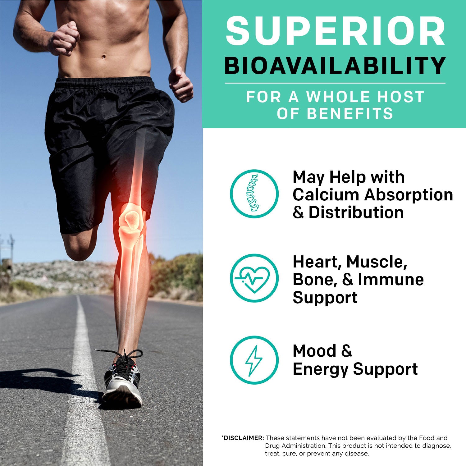 4-in-1 Calcium Supplements for Women and Men - Calcium with Vitamin D3 K2 5000 IU Supplement, 601mg per Serving for Heart, Bones & Body Defenses - Gluten-Free, Vegan-Friendly - PrimeMD