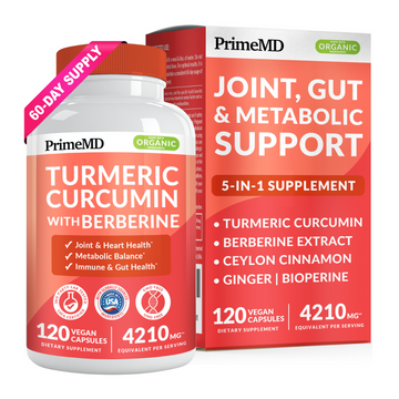 5-in-1 Turmeric Curcumin Supplement - PrimeMD