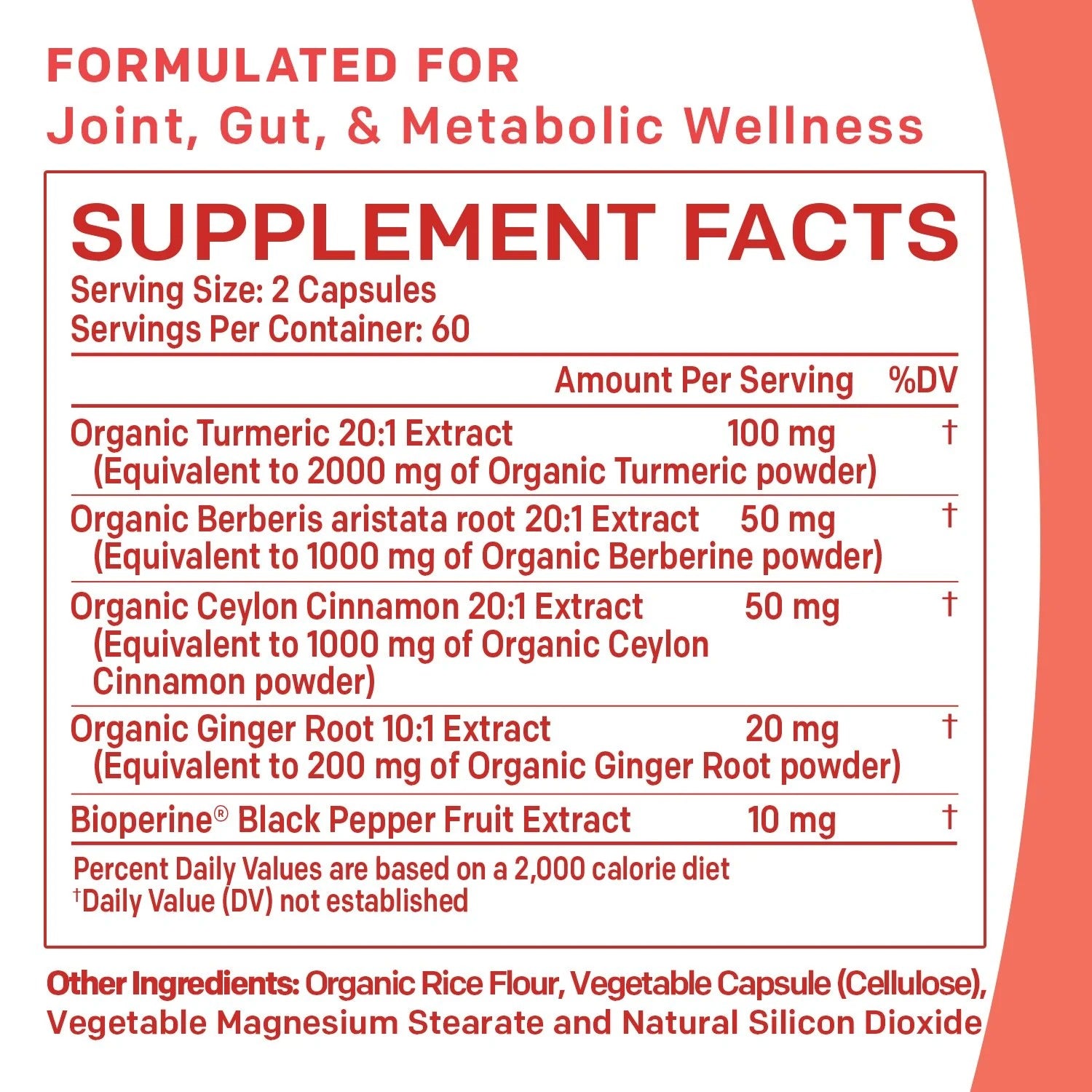 5-in-1 Turmeric Curcumin Supplement - PrimeMD