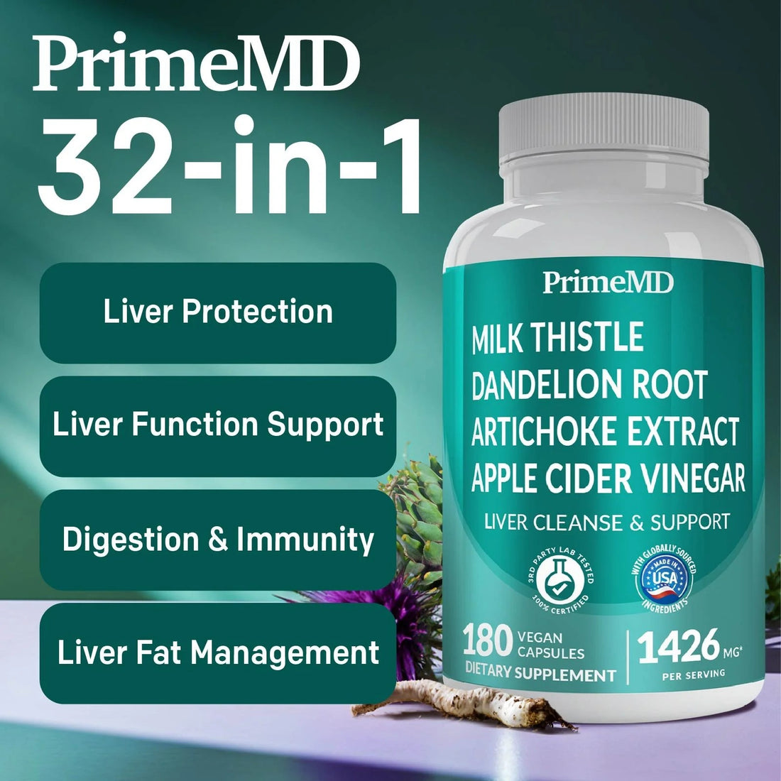 32-in-1 Liver Supplement - PrimeMD