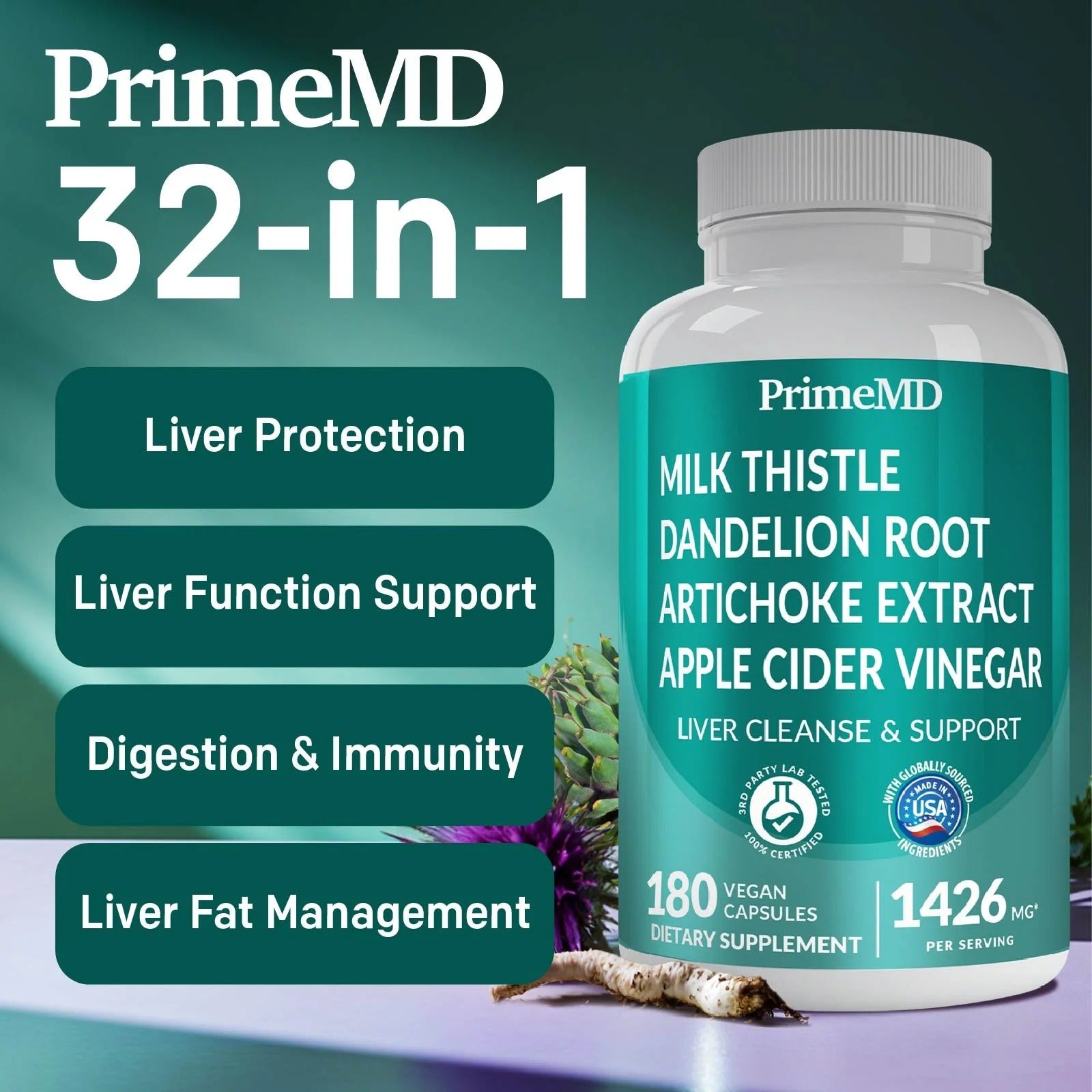 32-in-1 Liver Supplement - PrimeMD
