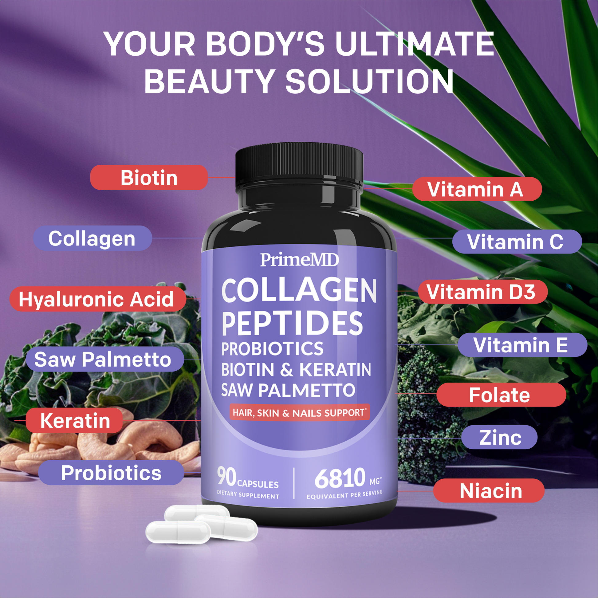 27-in-1 Collagen Peptides Supplement - PrimeMD