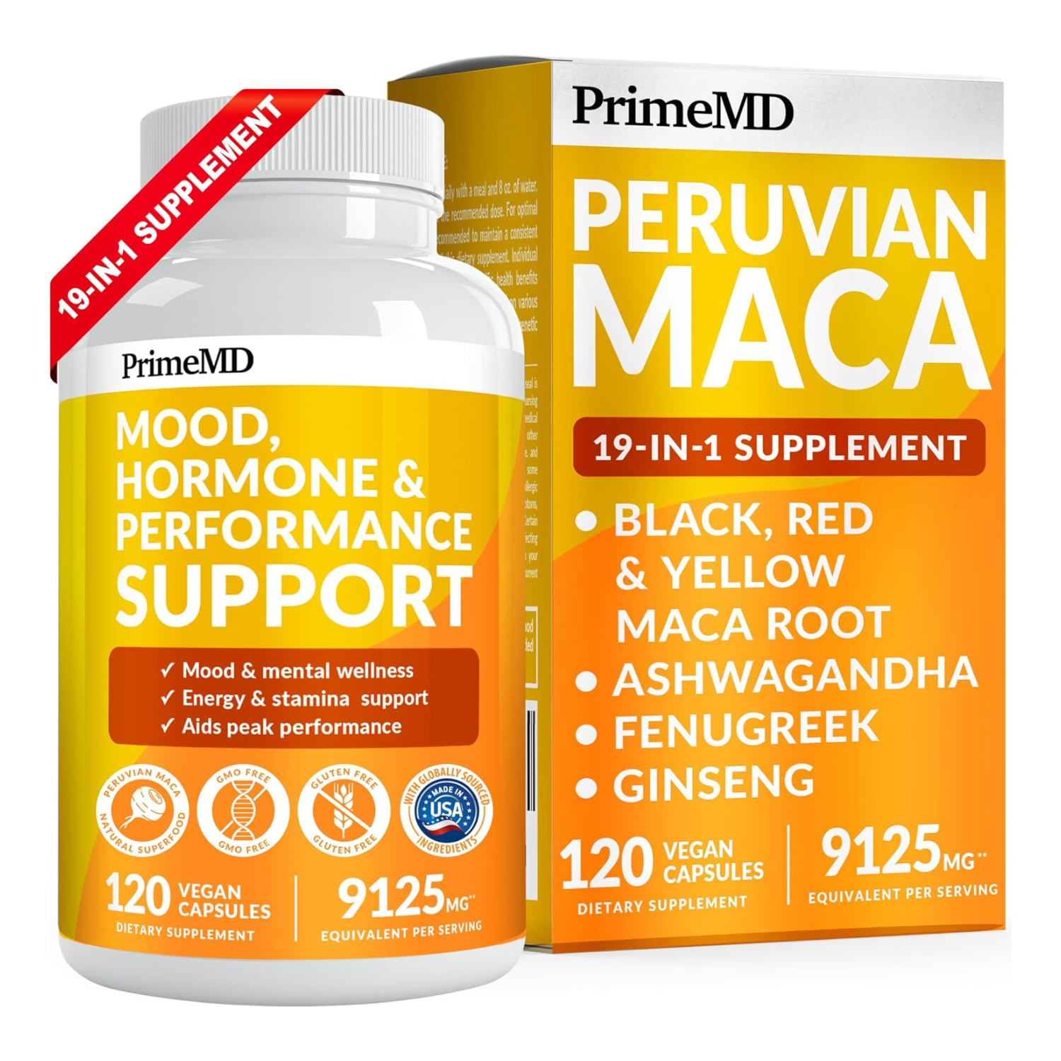 19-in-1 Peruvian Maca Root Supplement - PrimeMD