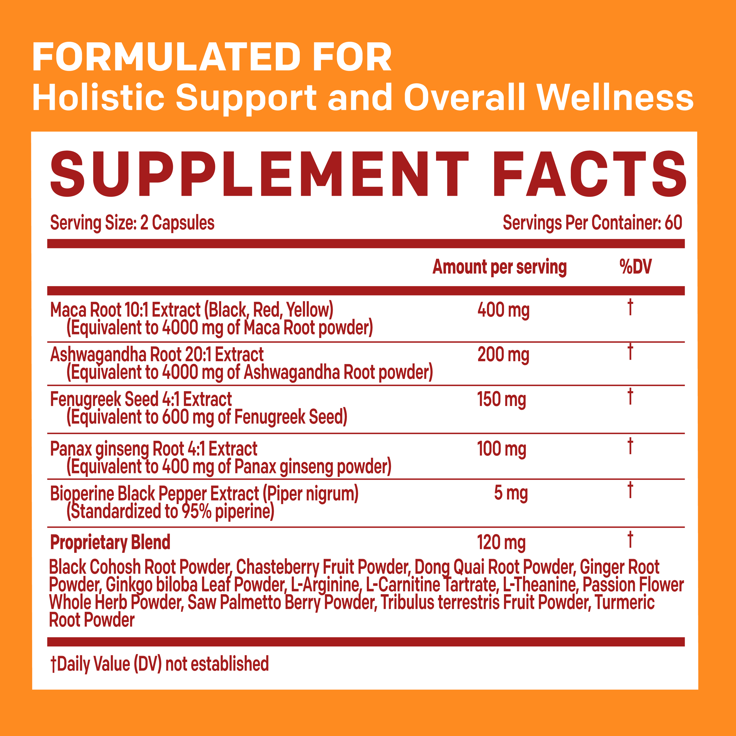 19-in-1 Peruvian Maca Root Supplement - PrimeMD