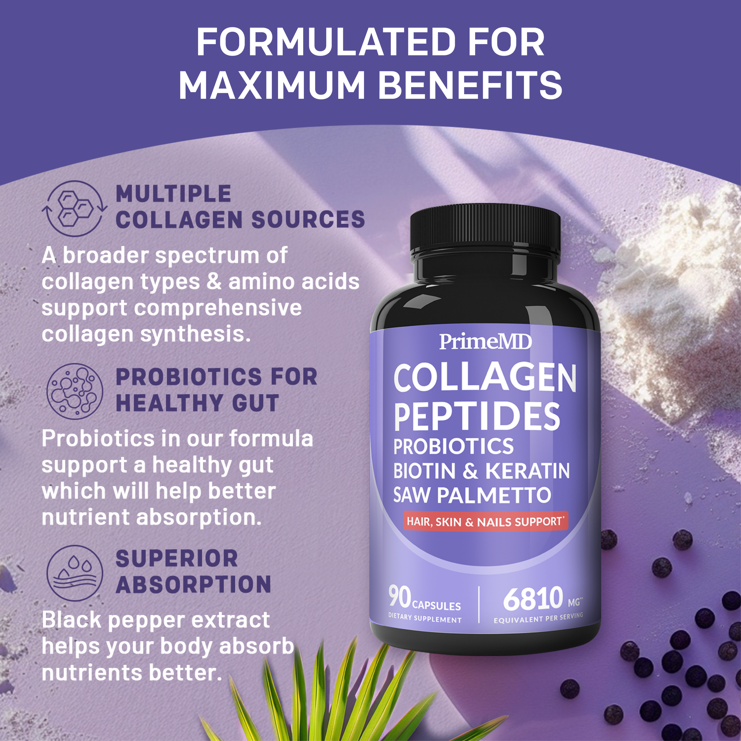 27-in-1 Collagen Peptides Supplement - PrimeMD