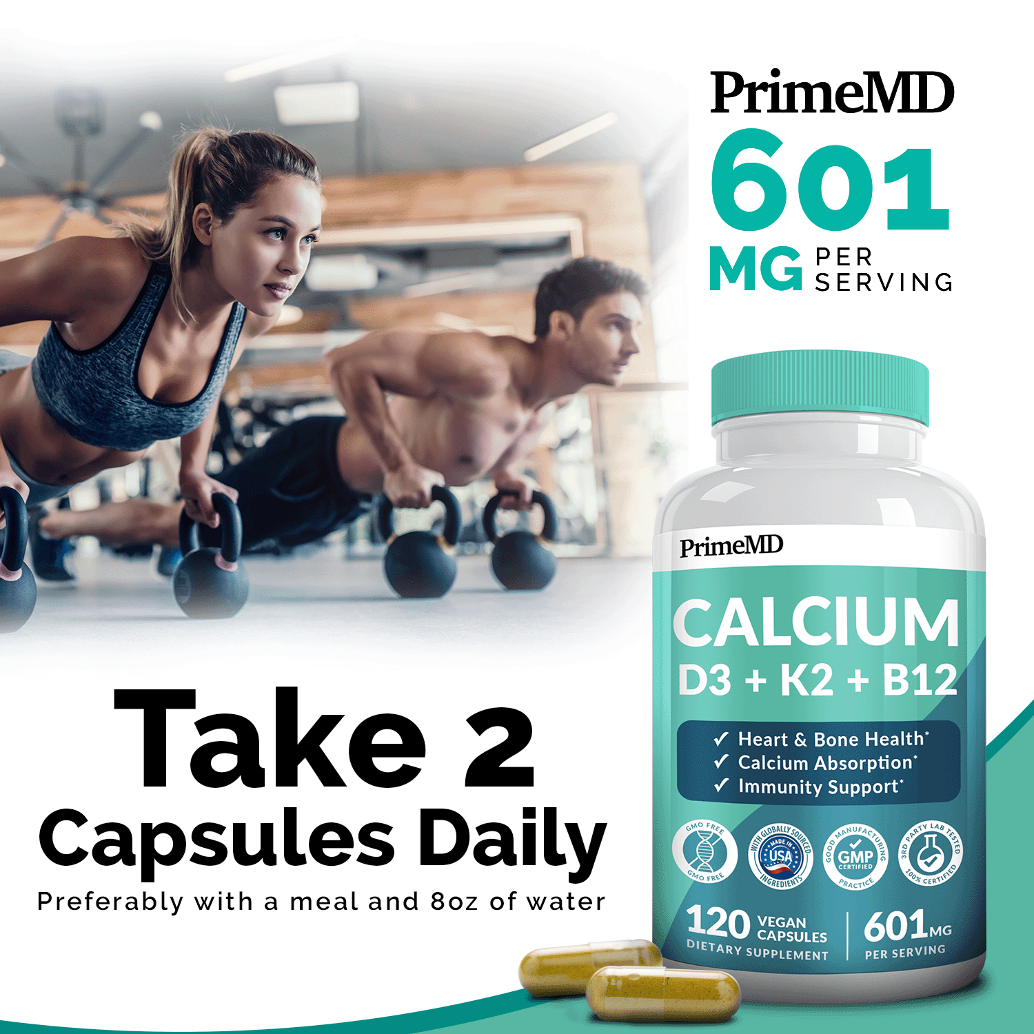 4-in-1 Calcium Supplement - REGULAR - PrimeMD